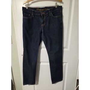 Gap Premium Skinny Jeans Women’s 10/30A Dark Wash Blue Denim Straight Leg